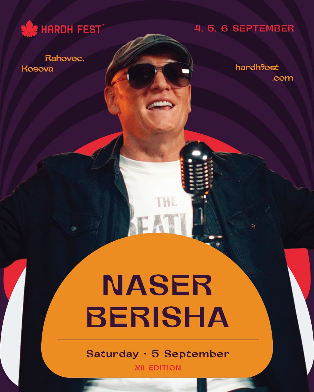Naser Berisha vjen në Hardh Fest 2026 — Shtunë, 5 Shtator