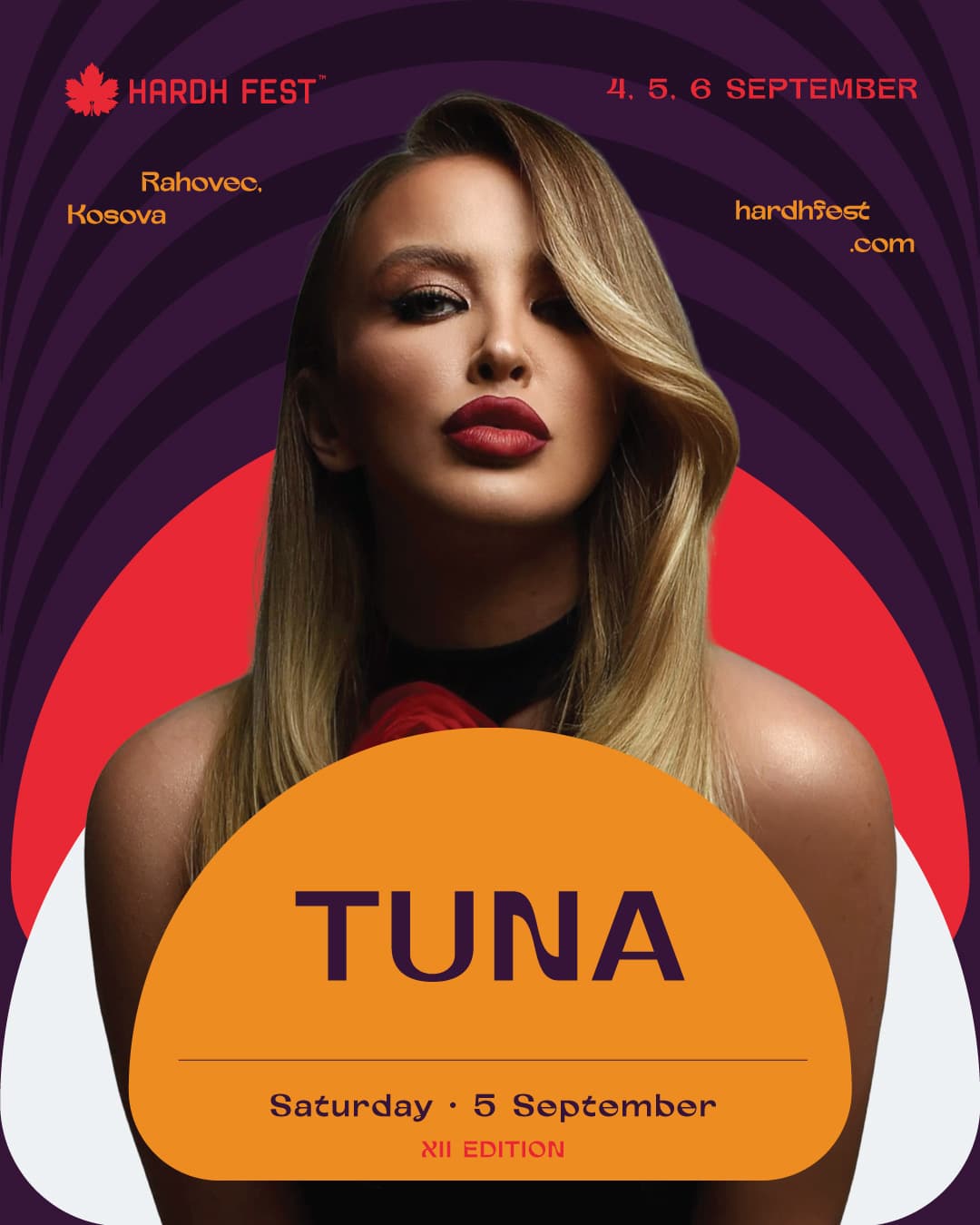 Tuna vjen në Hardh Fest 2026 — Shtunë, 5 Shtator