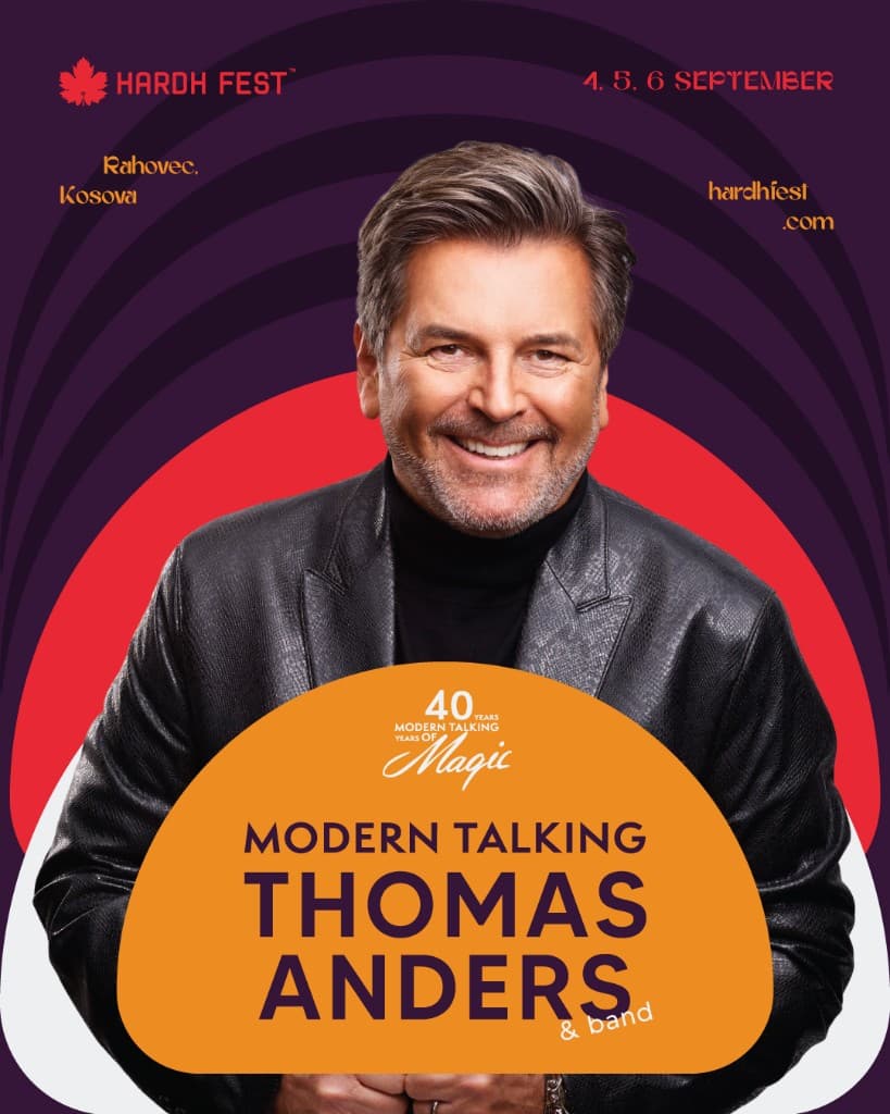 Modern Talking vijnë për herë të parë në Kosovë, në Hardh Fest 2026 — Premte, 4 Shtator